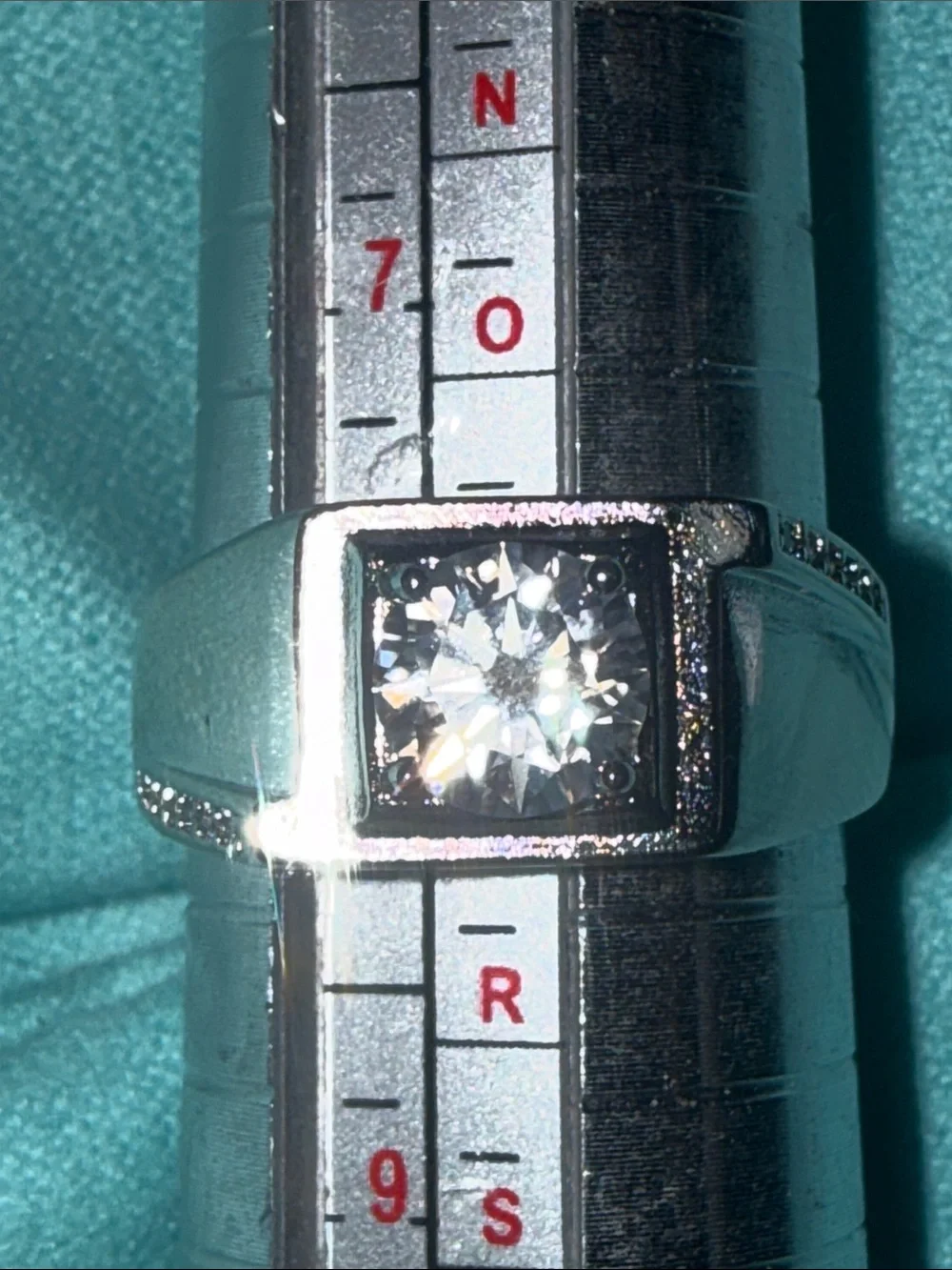 Moissanite elegant 925